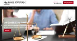web design portfolio - Law Office